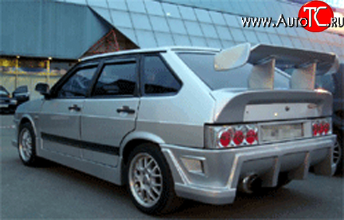 5 049 р. Задний бампер КОСМОС Лада 2109 (1987-2004) (Неокрашенный)  с доставкой в г. Воронеж