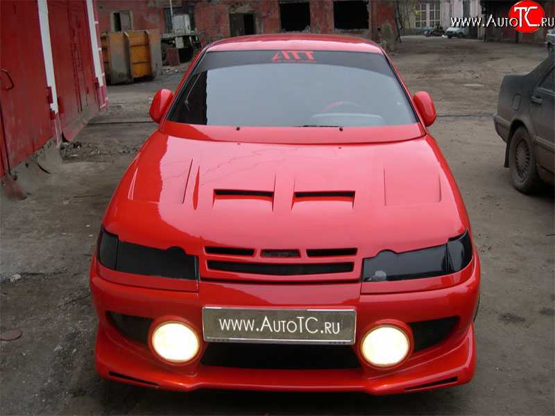 3 199 р. Передний бампер ATT Лада 2110 седан (1995-2007) (Неокрашенный)  с доставкой в г. Воронеж