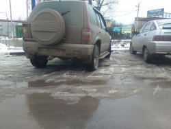 359 р. Универсальные задние брызговики (20х31) Frosch Nissan Wingroad 2 Y11 дорестайлинг универсал (1999-2001)  с доставкой в г. Воронеж. Увеличить фотографию 9