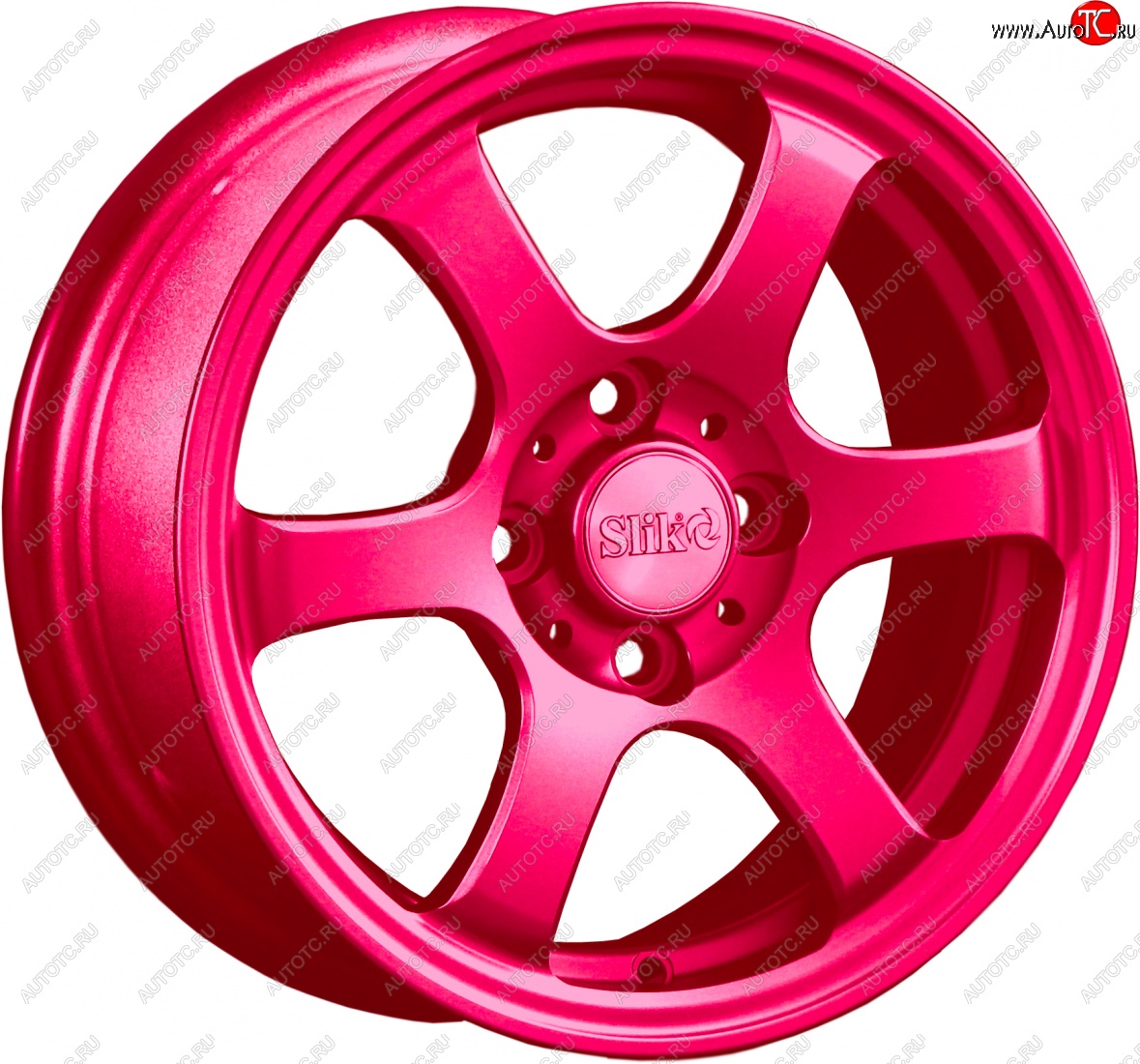 12 799 р. Кованый диск Slik Classik 6x14 (Candy рубиновый)   (Цвет: Candy рубиновый)  с доставкой в г. Воронеж