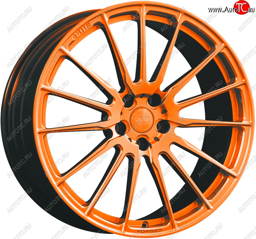 60 999 р. Кованый диск Slik PREMIUM 9.0x20   (Ярко-оранжевый (ORANGE))  с доставкой в г. Воронеж