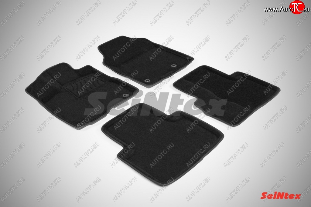 6 929 р. Комплект ковриков в салон 3D с текстильным покрытием Seintex  Acura RDX  TB3, TB4 (2012-2018) дорестайлинг, рестайлинг  с доставкой в г. Воронеж