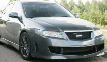 8 399 р. Бампер передний Mugen Style  Acura TSX  CL9 (2003-2008), Honda Accord ( 7 CL,  7 CM) (2002-2006) (Неокрашенный)  с доставкой в г. Воронеж. Увеличить фотографию 2