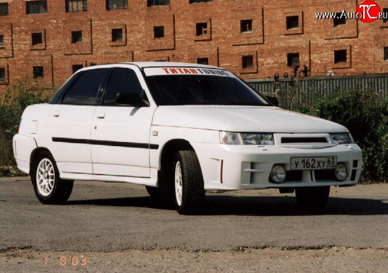 1 249 р. Молдинги Titan - sport Лада 2112 хэтчбек (1999-2008) (Неокрашенные)  с доставкой в г. Воронеж