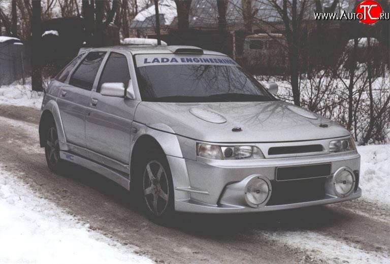 1 949 р. Жабры на капот WRC Evolution Acura RL KA9 седан дорестайлинг (1995-1998) (Неокрашенные)  с доставкой в г. Воронеж