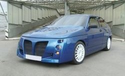 8 149 р. Передний бампер Термит Лада 2112 купе (2002-2009) (Неокрашенный)  с доставкой в г. Воронеж. Увеличить фотографию 2