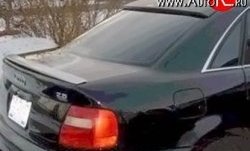 2 749 р. Козырёк RS на заднее лобовое стекло автомобиля Audi A4 B5 8D2 седан 1-ый рестайлинг (1996-1998) (Неокрашенный)  с доставкой в г. Воронеж. Увеличить фотографию 2