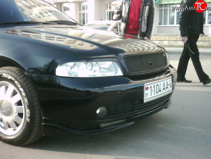 4 399 р. Накладка переднего бампера Elegance Audi A4 B5 8D5 универсал 1-ый рестайлинг (1996-1998)  с доставкой в г. Воронеж