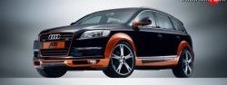 6 999 р. Накладки на двери АВТ Audi Q7 4L дорестайлинг (2005-2009)  с доставкой в г. Воронеж. Увеличить фотографию 9