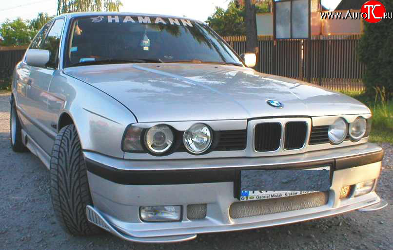 5 399 р. Накладка переднего бампера Classic BMW 5 серия E34 универсал (1988-1996)  с доставкой в г. Воронеж