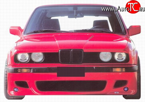 7 999 р. Передний бампер Rieger V1 на BMW 3 серия E30 седан (1982-1991)  с доставкой в г. Воронеж