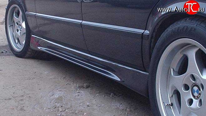3 049 р. Пороги накладки Mugen BMW 5 серия E34 седан дорестайлинг (1988-1994)  с доставкой в г. Воронеж