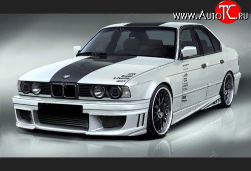 8 899 р. Передний бампер Turbo BMW 5 серия E34 универсал (1988-1996)  с доставкой в г. Воронеж