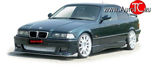 229 р. Передний бампер Rieger Light BMW 3 серия E36 седан (1990-2000)  с доставкой в г. Воронеж