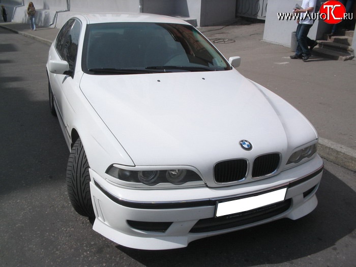5 199 р. Юбка переднего бампера Devil Style BMW 5 серия E39 седан дорестайлинг (1995-2000)  с доставкой в г. Воронеж