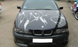 5 199 р. Юбка переднего бампера Devil Style BMW 5 серия E39 седан дорестайлинг (1995-2000)  с доставкой в г. Воронеж. Увеличить фотографию 4