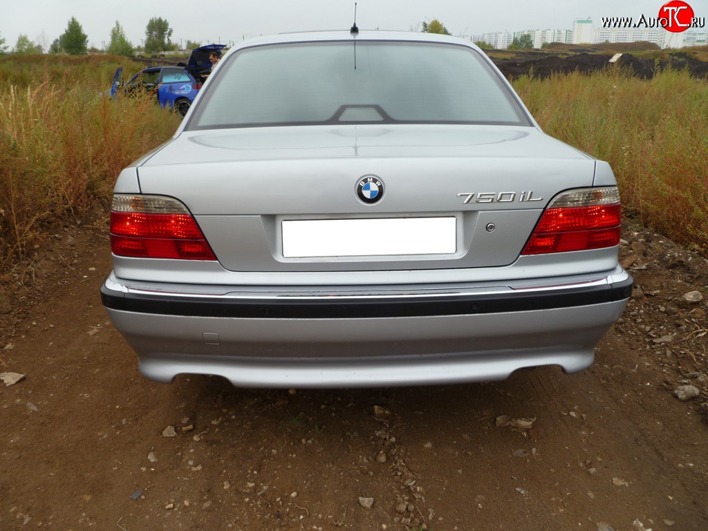 4 999 р. Накладка заднего бампера Mugen BMW 7 серия E38 дорестайлинг, седан (1994-1998)  с доставкой в г. Воронеж