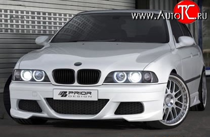 9 799 р. Передний бампер PRIOR Design BMW 5 серия E39 седан дорестайлинг (1995-2000) (Без сетки, Неокрашенный)  с доставкой в г. Воронеж