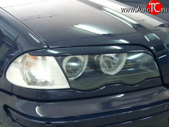 799 р. Реснички Grand  BMW 3 серия  E46 (1998-2001) седан дорестайлинг (Неокрашенные)  с доставкой в г. Воронеж
