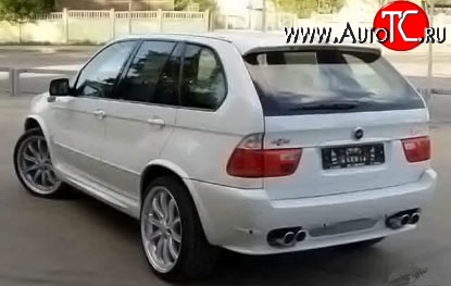 19 649 р. Задний бампер HARGE BMW X5 E53 дорестайлинг (1999-2003) (Неокрашенный)  с доставкой в г. Воронеж