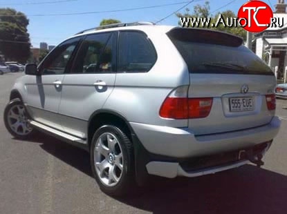 6 449 р. Накладка заднего бампера Sport Package BMW X5 E53 дорестайлинг (1999-2003)  с доставкой в г. Воронеж