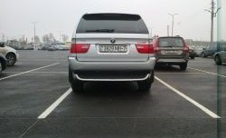 6 449 р. Накладка заднего бампера Sport Package BMW X5 E53 дорестайлинг (1999-2003)  с доставкой в г. Воронеж. Увеличить фотографию 4