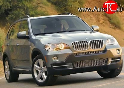 5 949 р. Передний бампер Standart BMW X5 E70 дорестайлинг (2006-2010) (Неокрашенный)  с доставкой в г. Воронеж