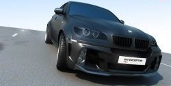 21 999 р. Передний бампер Interceptor BMW X6 E71 дорестайлинг (2008-2012) (Неокрашенный)  с доставкой в г. Воронеж. Увеличить фотографию 4