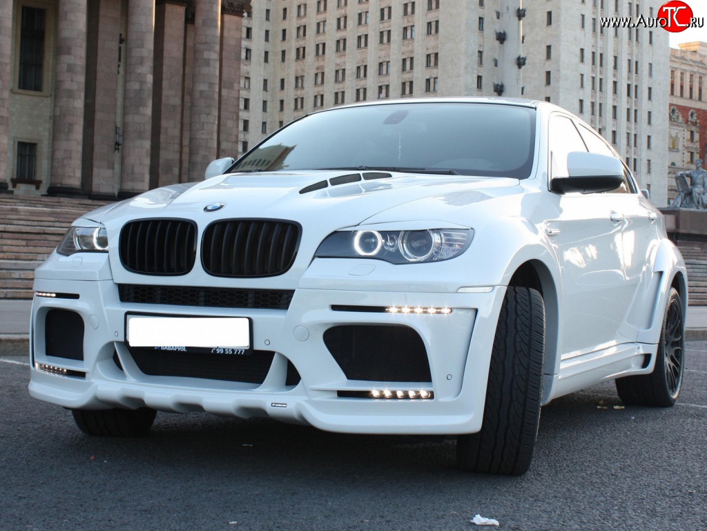 1 449 р. Реснички Hamann Tycoon Evo M BMW X6 E71 дорестайлинг (2008-2012)  с доставкой в г. Воронеж