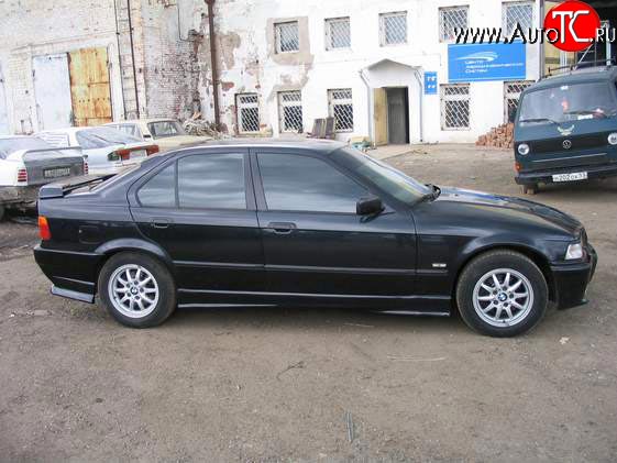 3 199 р. Пороги накладки RIEGER-CONCEPT BMW 3 серия E36 седан (1990-2000)  с доставкой в г. Воронеж
