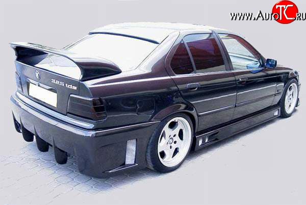 4 499 р. Пороги накладки CarZone-CONCEPT BMW 3 серия E36 седан (1990-2000)  с доставкой в г. Воронеж