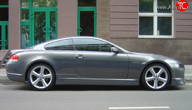23 199 р. Пороги накладки Diablo BMW 6 серия E63 дорестайлинг, купе (2003-2007) (Неокрашенные)  с доставкой в г. Воронеж