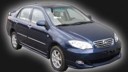 Пороги накладки GT Dynamics BYD F3 хэтчбек (2005-2014)