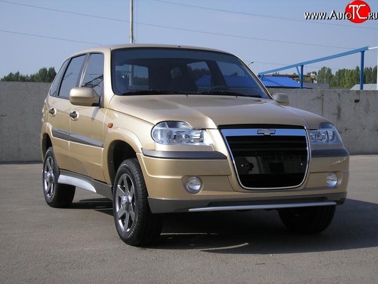 709 р. Накладки на зеркала Атака после 2005 г.в Chevrolet Niva 2123 дорестайлинг (2002-2008) (Неокрашенные)  с доставкой в г. Воронеж