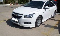 3 899 р. Пороги накладки Sport Style  Chevrolet Cruze ( J300,  J305) (2009-2015) седан дорестайлинг, хэтчбек дорестайлинг, седан рестайлинг, хэтчбек рестайлинг (Неокрашенные)  с доставкой в г. Воронеж. Увеличить фотографию 3