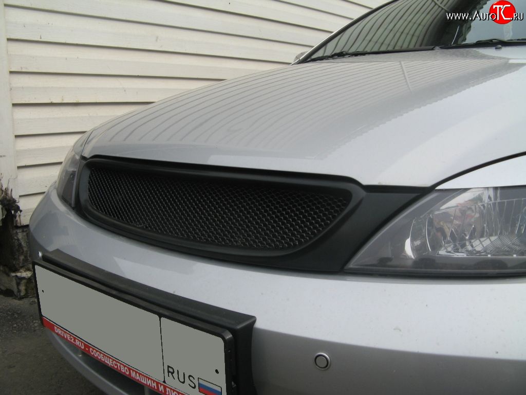 2 799 р. Решётка радиатора Corpus Chevrolet Lacetti хэтчбек (2002-2013) (Неокрашенная)  с доставкой в г. Воронеж