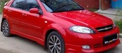 3 499 р. Пороги накладки Street Edition Chevrolet Lacetti хэтчбек (2002-2013) (Неокрашенные)  с доставкой в г. Воронеж. Увеличить фотографию 2