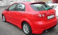 3 499 р. Пороги накладки Street Edition Chevrolet Lacetti хэтчбек (2002-2013) (Неокрашенные)  с доставкой в г. Воронеж. Увеличить фотографию 3