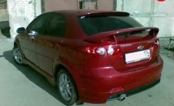 3 499 р. Пороги накладки Street Edition Chevrolet Lacetti хэтчбек (2002-2013) (Неокрашенные)  с доставкой в г. Воронеж. Увеличить фотографию 5