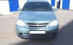 3 499 р. Накладка CTS на передний бампер автомобиля Chevrolet Lacetti седан (2002-2013) (Неокрашенная)  с доставкой в г. Воронеж. Увеличить фотографию 3
