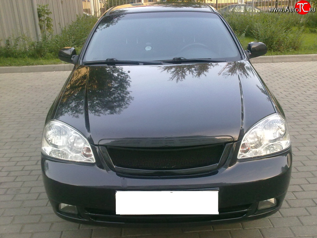 2 699 р. Решётка радиатора CTS Chevrolet Lacetti седан (2002-2013) (Неокрашенная)  с доставкой в г. Воронеж