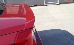 2 699 р. Спойлер CTS Chevrolet Lacetti седан (2002-2013) (Неокрашенный)  с доставкой в г. Воронеж. Увеличить фотографию 2