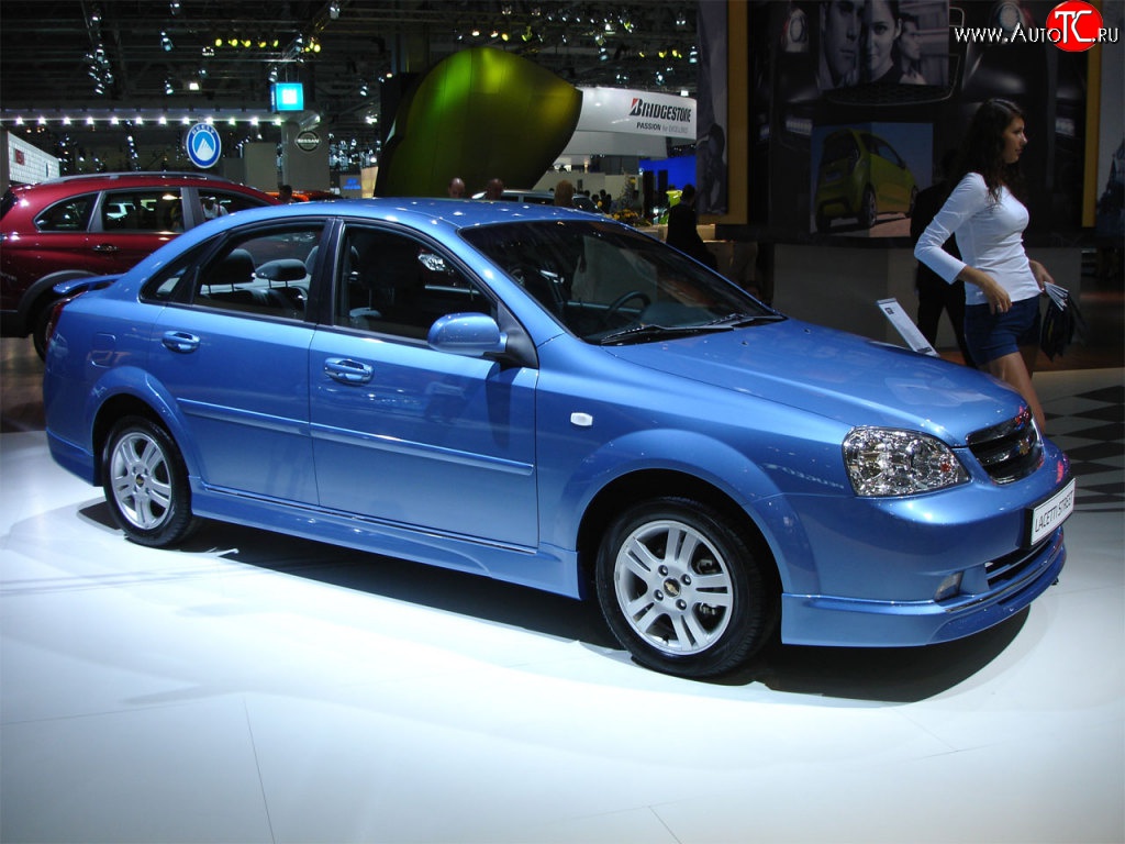 7 899 р. Пороги накладки Street Edition  Chevrolet Lacetti ( седан,  универсал) (2002-2013), Daewoo Gentra  KLAS (2012-2016) (Неокрашенные)  с доставкой в г. Воронеж