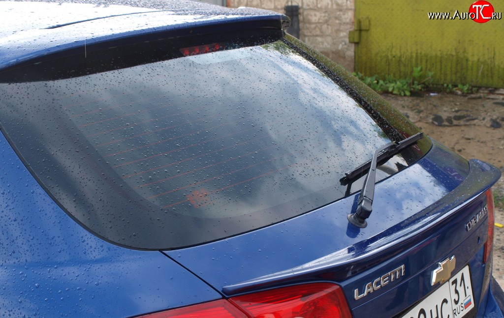 3 659 р. Спойлер CT Chevrolet Lacetti хэтчбек (2002-2013) (Неокрашенный)  с доставкой в г. Воронеж