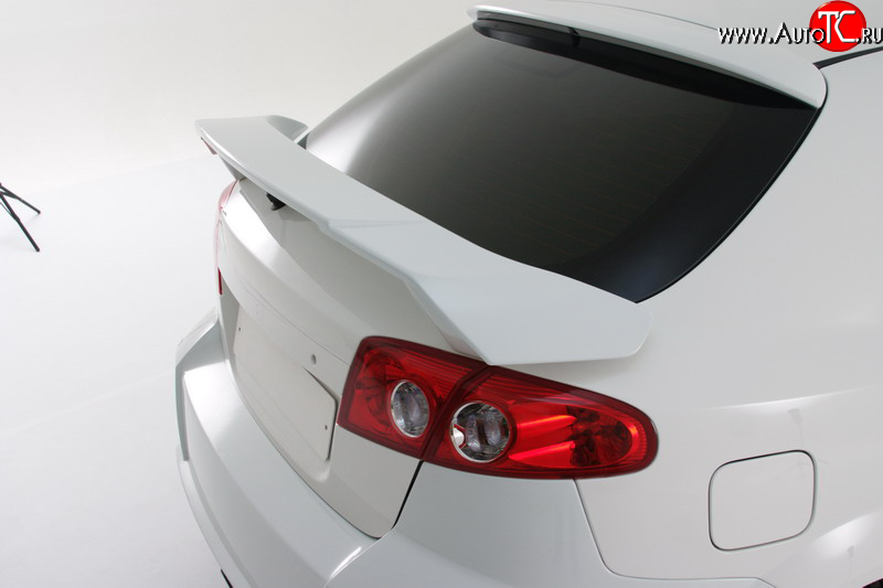 3 399 р. Спойлер Sport на Chevrolet Lacetti хэтчбек (2002-2013) (Неокрашенный)  с доставкой в г. Воронеж