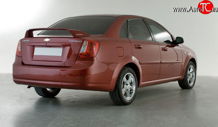 3 399 р. Спойлер Style на Daewoo Gentra KLAS седан (2012-2016) (Неокрашенный)  с доставкой в г. Воронеж