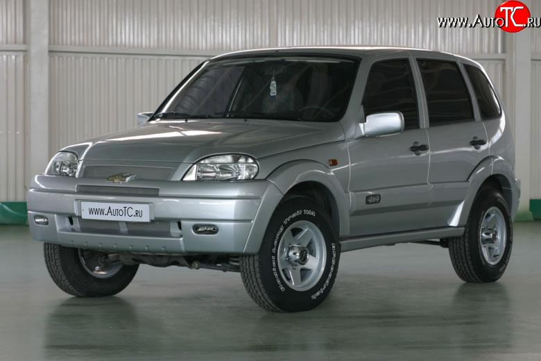 3 199 р. Арки Апал Chevrolet Niva 2123 дорестайлинг (2002-2008) (Неокрашенные)  с доставкой в г. Воронеж
