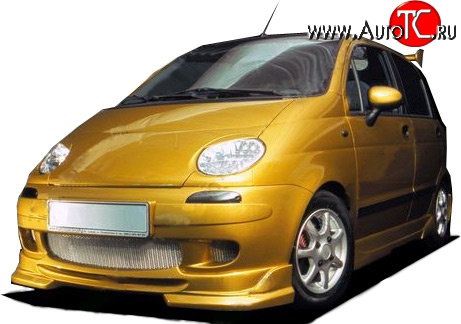 3 999 р. Накладка переднего бампера Sport-Line Daewoo Matiz M100 дорестайлинг (1998-2000)  с доставкой в г. Воронеж