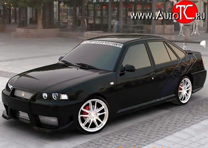 5 949 р. Пороги накладки Zestline Daewoo Nexia дорестайлинг (1995-2008) (Неокрашенные)  с доставкой в г. Воронеж