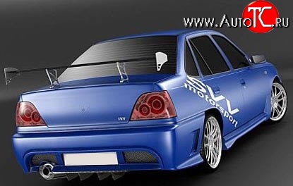 10 599 р. Задний бампер Zestline Daewoo Nexia дорестайлинг (1995-2008) (Неокрашенный)  с доставкой в г. Воронеж